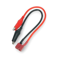 Przejściówka do akumulatora T-DEAN - 2x krokodylek