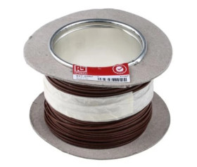 Przewód termoparowy T, -75 → +260 C., dł. 50m, izolacja: Teflon PFA, 1-żyłowy, RS PRO