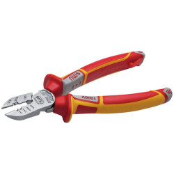 NWS 135-49-VDE-190 Side Cutter 190mm 4-in-1 Cutting Stripping Crimping
