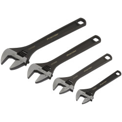 Sealey AK9567 Adjustable Wrench Set 4pc