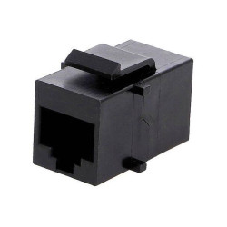 Encitech 2101-0110-14 RJ45 Connector 6P4C vertical Socket Black