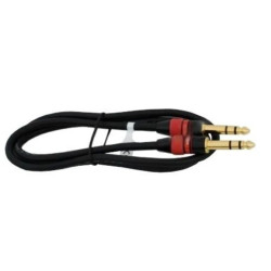 VITALCO MK63 Kabel Audio AUX Jack 6,3mm Stereo (wtyk / wtyk) 1m
