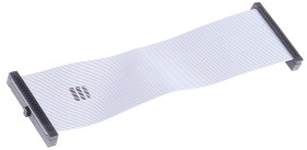 Kabel taśmowy 40-żyłowy raster 1.27mm Płaski, AWG 30 AWG Nieekranowany Samtec -40 → +105 °C.