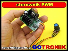 Sterownik PWM 14V-37Vdc max. 5A
