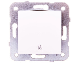 Karre Przycisk Z Symbolem Dzwonek, Kolor Biały / 90963606