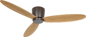 CasaFan ECO PLANO II 132 BZ-EN WiFi Flügel Eiche natur Wentylator sufitowy 28 W (Ø x W) 132 cm x 160 mm brąz pilot zdaln