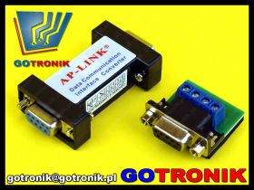 Konwerter RS232 to RS485 z adapterem