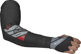 Osłona ochronna, Czarny, szary, czerwony, Elastan, HXFIBR, Nylon, Poliester, Odporność na przecięcia, GUIDE 6621,