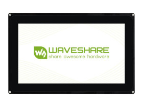 Waveshare 10.1inch Capacitive Touch LCD (F), 1024 × 600, Toughened Glass, IPS Panel