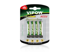 Baterie alkaliczne VIPOW LR03 4szt/bl.
