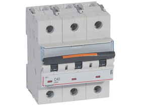 Wyłącznik nadprądowy C40 A 3P 25kA DX3 S323 409785 LEGRAND