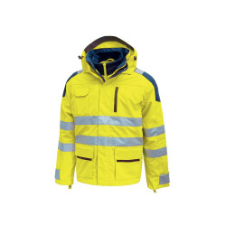 Kurtka parka, Hi - Light, rodzaj Unisex, 4XL, Żółty