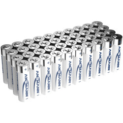 Ansmann 1522-0030 AA Batteries 1.5V 40-Pack Ideal for Everyday Use