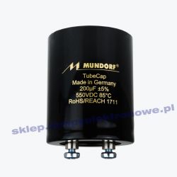 Kondensator TCAP 200uF/550V Chassis Mundorf