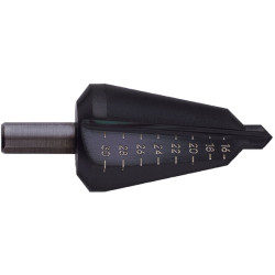 Exact 05209 HSS Tube &amp; Sheet Drill Set 3-14/4-20/16-30.5mm &#x2B; Drilling Paste