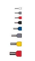 Końcówka tulejkowa izolowana 2 x 1.5mm² długość 8mm Czarny średnica 2.6mm Izolowane SES Sterling