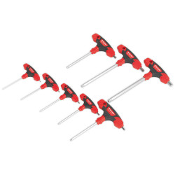 Sealey AK7144 Ball-end Hex Key Set 8pc T-handle Metric