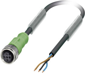 Kabel czujników/elementów wykonawczych Phoenix Contact SAC-3P- 3,0-PUR/M12FS 1694499 Ilość styków: 3 1 szt.