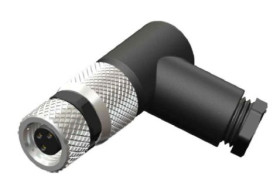 Złącze wielostykowe przemysłowe 3-pinowe M8 Montaż na kablu Wtyczka RS PRO