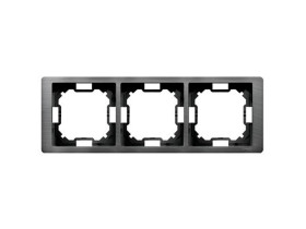 SIMON BASIC NEOS Ramka 3 potrójna uniwersalna tytanowa hydrografika BMRC3/052 KONTAKT SIMON