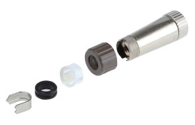 Złącze wielostykowe przemysłowe 20-pinowe Miniaturowe Montaż na kablu Wtyczka Hirose