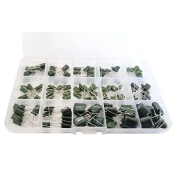 Zestaw kondensatorów MKT 150szt