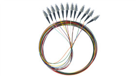 Pigtail Światłowodowy Fo Mm Lc/Apc 50/125 Om3 Easy Strip Bkt 2M Zestaw 12...