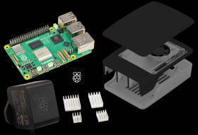 RASPBERRY PI 5 B 8GB BLACK The Raspberry PI 5 B 8GB Black Bundle