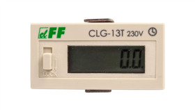 Licznik Czasu Pracy 110-240V Ac/Dc 6 Znaków Cyfrowy Tablicowy 48X24mm Clg-13T...