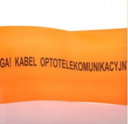 Folia kablowa do światłowodów bez wkładki stalowej 10 cm TO-0pt/10 /100m/