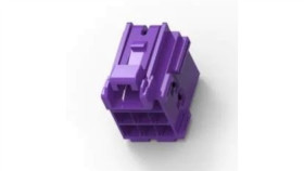 Złącze Automotive Jpt Żeńskie Purpurowe 9Pin 1-967621-5
