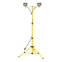 Naświetlacz LED podwójny na statywie 2x30W 4K 2x2790lm żółty IP44 Tripod 168cm 804895 Lumixa