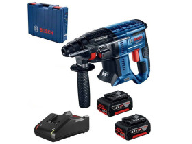 Młot udarowo-obrotowy akumulatorowy GBH 180-Li 2x4.0Ah z ładowarką walizka 0.611.911.121 BOSCH