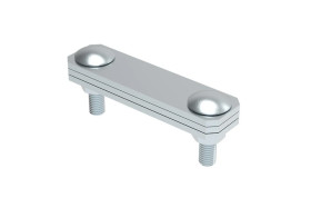 Złącze krzyżowe skośne pręt-bednarka 3-elem. stal ocynkowana galwanicznie 116.0.2 OC 11602001