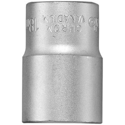 kwb 372318 Bit 18mm 1/2&quot; CV-steel matt chrome-plated rounded corners