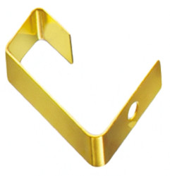 Palec stykowy, Pozłacany stop miedziowo-berylowy, mocowanieL: Śruba mocująca, dł. 4.7mm, szer. 2mm, gr. 5.7mm