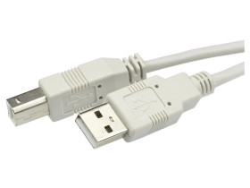 Kabel drukarkowy USB 2.0 A / B (wtyk / wtyk) /1,8m/