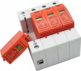 Ogranicznik przepięć Typ T1+T2+T3 4P AC VCX