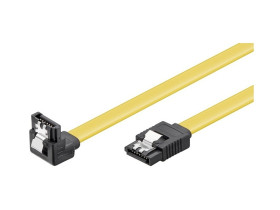 HDD S-ATA Kabel 6 Gbits 90° Clip