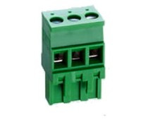 ST-CPF3K Kostka zaciskowa potrójna, kątowa, z gniazdem raster 5,00 mm