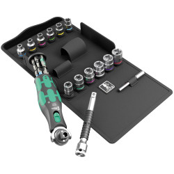 Wera 05004284001 8009 Zyklop Pocket Set 3 27 pieces