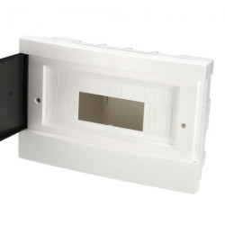 Rozdzielnica podtynkowa 12-modułowa biała dymna EDO777843 EDO