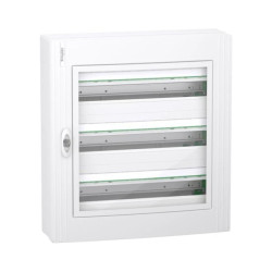 Rozdzielnica PrismaSeT XS 3x24 PSXS-3-24-NT-P natynkowa drzwi przezroczyste IP40 IK09 LVSXR324