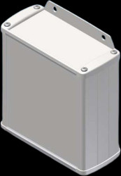 Aluminum Profile enclosure, (L x W x H) 110 x 106 x 45 mm, gray, TEKAM-31/E.7