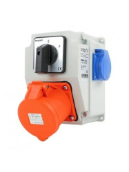 Zestaw siłowy NBOX-Z.10 1x32A 5P 1x230V wyłącznik krzywkowy L-0-P 3744410