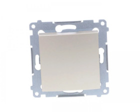 Simon 54 Przycisk pojedynczy złoty mat DP1A.01/44