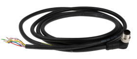 Przewód czujnik-siłownik ze złączem Złącze M12 liczba rdzeni 8 długość 2m Rodzaj A Męskie