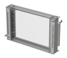 Bopla FD 6000 G (79003200) - pokrywa przezroczysta przednia z wgłębieniem i z uszczelką obudowy CombiCard 5000-7000 (226 x 146 x