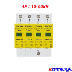 Ogranicznik Ochronnik Przepięć 4P T2 (C) 20kA AC