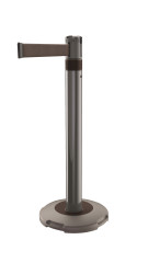 Bariera ochronna długość taśmy 3m Bariera chowana Czarny, szary